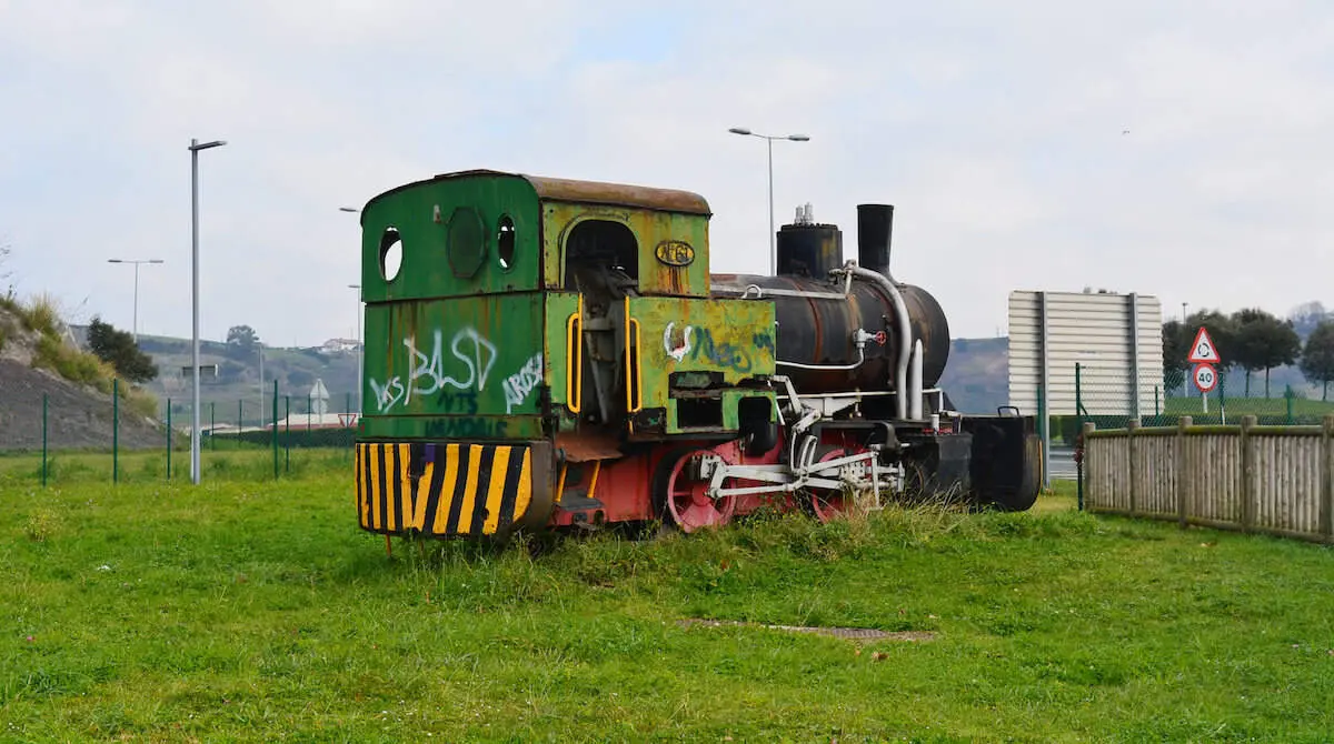 restauración locomotora sestao