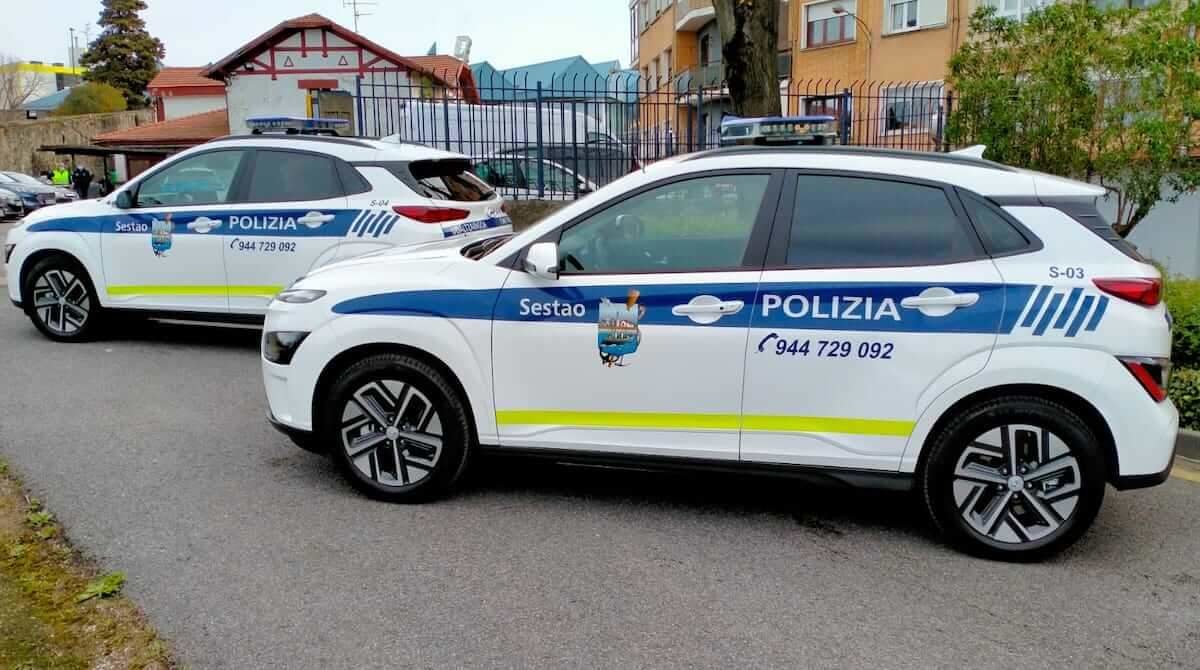 nuevos coches policia sestao