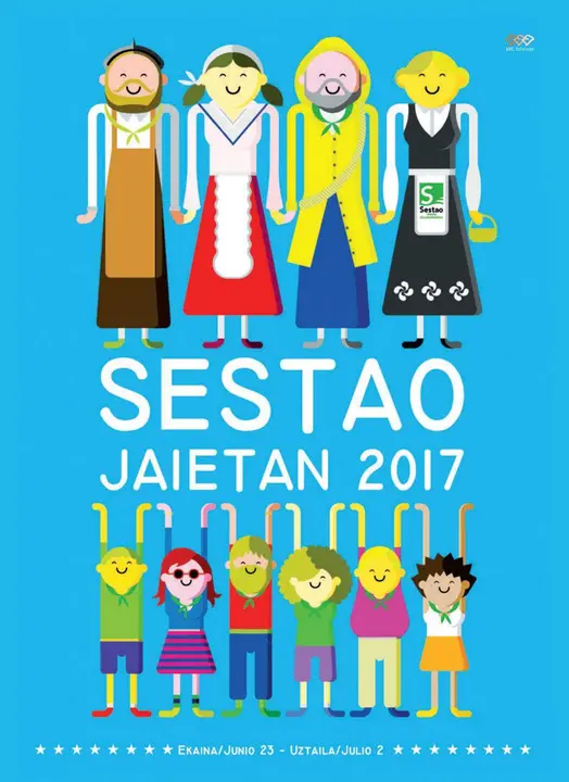 Cartel Fiestas Sestao 2017