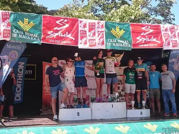 Podium ganador 