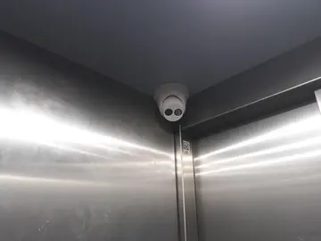 C&aacute;maras del interior de los ascensores