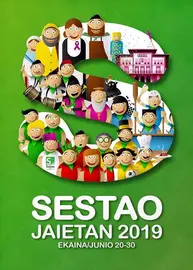 Cartel que ilustrar&aacute; las fiestas de San Pedro, de Rub&eacute;n Lucas Garc&iacute;a