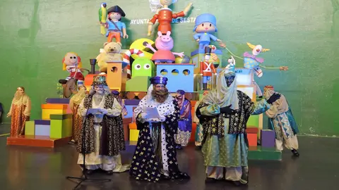 Los personajes emblem&aacute;ticos de la Navidad no faltar&aacute;n a su cita con los sestaoarras