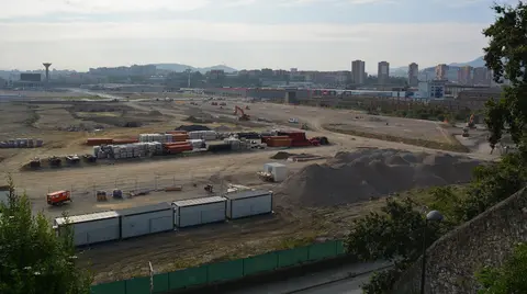 Las obras de construcci&oacute;n del Parque Empresarial Ibarzaharra contin&uacute;an avanzando seg&uacute;n lo previsto